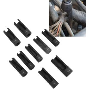 Ɪ 1/2in Injector Fuel Line Socket Wrench Set Flare Nut Wrench Spanner Chrome Ɪ 1/2in Injector Fuel Line Socket Wrench Set Flare Nut Wrench Spanner Chrome