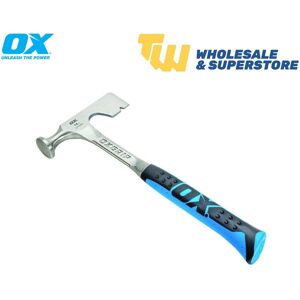 Ox Tools Ox-P082614 Pro Drywall Hammer 14oz Plasterers Hand Tool Forged Steel Ox Tools Ox-P082614 Pro Drywall Hammer 14oz Plasterers Hand Tool Forged Steel
