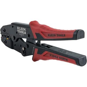 Klein Tools Crimper Tool, Ratcheting Insulated Terminal Wire Crimper For 10 To 22 Awg Wire Klein Tools Crimper Tool, Ratcheting Insulated Terminal Wire Crimper For 10 To 22 Awg Wire
