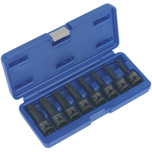 Impact Trx-Star* Socket Bit Set 8pc 1/2\"Sq Drive - Sealey Ak5602 New Impact Trx-Star* Socket Bit Set 8pc 1/2\"Sq Drive - Sealey Ak5602 New