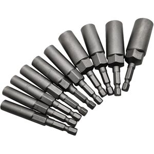 Sodial 3x(10pcs 5.5mm-14mm Hex Socket Sleeve Nozzles Driver Set For Drills 8570 Sodial 3x(10pcs 5.5mm-14mm Hex Socket Sleeve Nozzles Driver Set For Drills 8570
