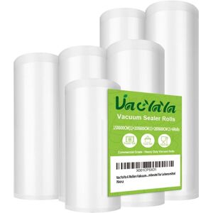 vacyaya Vacyaya 6 Pack 15cmx6m(1) Und20cmx6m(3) Und28cmx6m(2) Rolls (Total 30m) Vacuum vacyaya Vacyaya 6 Pack 15cmx6m(1) Und20cmx6m(3) Und28cmx6m(2) Rolls (Total 30m) Vacuum