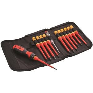 Faithfull Quick Change Vde Screwdriver Set, 13 Pieceone Size Multi Colour Tk125 Faithfull Quick Change Vde Screwdriver Set, 13 Pieceone Size Multi Colour Tk125
