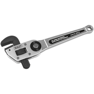 Adjustable Multi-Angle Pipe Wrench Ø9-38mm - Sealey Ak5115 New Adjustable Multi-Angle Pipe Wrench Ø9-38mm - Sealey Ak5115 New