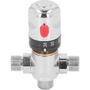 Thermostatic Mixing Valve Wide Usage Safety Lock G1/2in Water Mixing Valve For Thermostatic Mixing Valve Wide Usage Safety Lock G1/2in Water Mixing Valve For