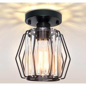 Does Not Apply Hallway Ceiling Lights Crystal Lighting, Black Samll Chandelier Modern Semi Flus Does Not Apply Hallway Ceiling Lights Crystal Lighting, Black Samll Chandelier Modern Semi Flus