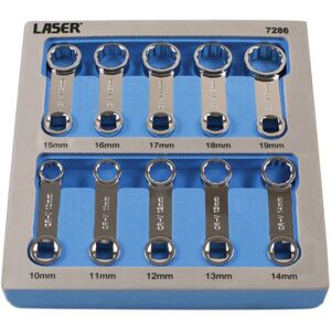 Laser Tools Torque Adaptor Set 3/8\"D 10pc 7286 Laser Tools Torque Adaptor Set 3/8\"D 10pc 7286