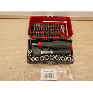 Facom R.360NANO Compact Socket & Bit Set - Mechanics Tool Set Facom R.360NANO Compact Socket & Bit Set - Mechanics Tool Set