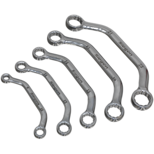 Obstruction Spanner Set 5pc Metric - Sealey S0716 New Obstruction Spanner Set 5pc Metric - Sealey S0716 New