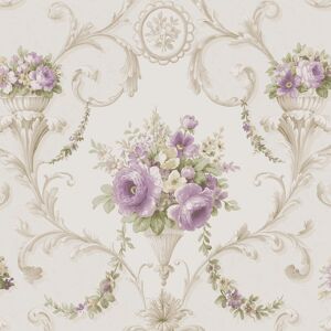 Ci38231 - Classic Silks 4 Floral Traditional Beige Galerie Wallpaper Ci38231 - Classic Silks 4 Floral Traditional Beige Galerie Wallpaper