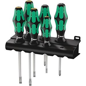 Wera 334 355 6 Kraftform Plus Lasertip Screwdriver Set With Rack Pz Sl 6pc 0510 Wera 334 355 6 Kraftform Plus Lasertip Screwdriver Set With Rack Pz Sl 6pc 0510