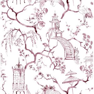 Fd26806_middleton Scenic, Monochromatic Muted Rose-Pink Fine Decor Wallpaper Fd26806_middleton Scenic, Monochromatic Muted Rose-Pink Fine Decor Wallpaper