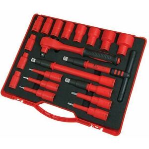 Neilsen Ct2771 Ct2771 20pc 1/2dr Vde Socket Set Neilsen Ct2771 Ct2771 20pc 1/2dr Vde Socket Set