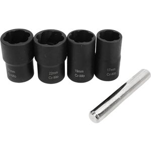 Sodial 2x(17-22mm Car Tire Broken Screw Extractor Disassembly Thread Tool Set 54560 Sodial 2x(17-22mm Car Tire Broken Screw Extractor Disassembly Thread Tool Set 54560