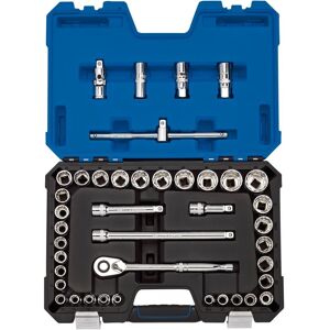 Draper 1/2\" Square Drive Mm/af Combined Socket Set (41 Piece) Draper 1/2\" Square Drive Mm/af Combined Socket Set (41 Piece)