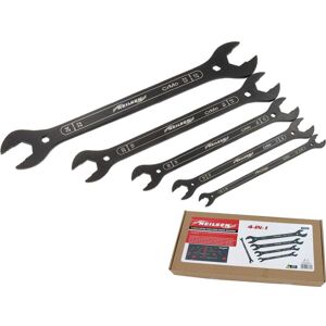 Neilsen 5pc Ultra Thin 4 In 1 Metric Open Ended Spanner Wrench Set 6mm - 27mm Ct6726 Neilsen 5pc Ultra Thin 4 In 1 Metric Open Ended Spanner Wrench Set 6mm - 27mm Ct6726