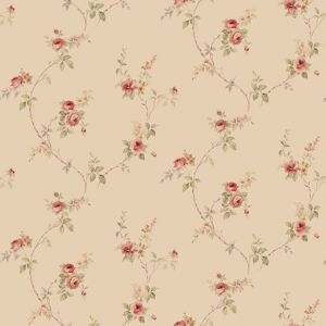 Silks Ci38228 Floral Traditional Wallpaper Silks Ci38228 Floral Traditional Wallpaper