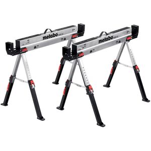 Metabo Mab 82 Steel Work Trestle Set Lightweight Compact Durable 2 Piece Set Metabo Mab 82 Steel Work Trestle Set Lightweight Compact Durable 2 Piece Set