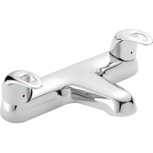 Evg Tortum Bath Filler Tap Chrome Modern Dual Lever Design Durable Brass Constru Evg Tortum Bath Filler Tap Chrome Modern Dual Lever Design Durable Brass Constru