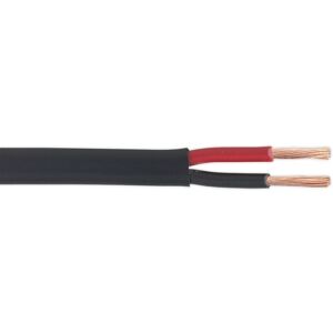 Sealey Auto Thick Wall Cable Flat Twin 2 X 2mm� 28/0.30mm 30m Blk Ac2830twtk Sealey Auto Thick Wall Cable Flat Twin 2 X 2mm� 28/0.30mm 30m Blk Ac2830twtk