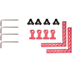 Sodial 2x(90 Degree Positioning Squares Right Angle Clamps, Aluminum Alloy L-Type7362 Sodial 2x(90 Degree Positioning Squares Right Angle Clamps, Aluminum Alloy L-Type7362