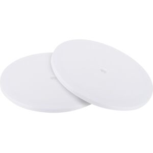 Uxcell 12inch Lazy Susan Turntable Acrylic Ball Bearing Rotating Tray Pack Of 2(White) Uxcell 12inch Lazy Susan Turntable Acrylic Ball Bearing Rotating Tray Pack Of 2(White)