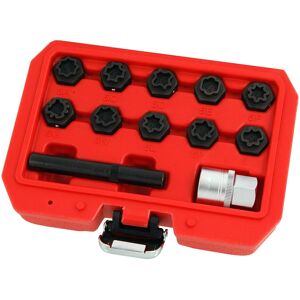 Mercedes Benz Locking Wheel Nut Remover Installer 12pc Master Kit Neilsen Mercedes Benz Locking Wheel Nut Remover Installer 12pc Master Kit Neilsen