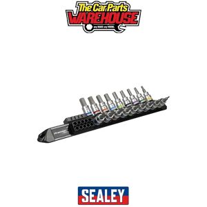 Sealey Ak6252 Premier Platinum 18pc Hex & Trx-Star Socket Bit Set 3/8\" Drive Sealey Ak6252 Premier Platinum 18pc Hex & Trx-Star Socket Bit Set 3/8\" Drive