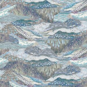 Dw2024 - Designer Walls Floral Blue Galerie Wallpaper Mural Dw2024 - Designer Walls Floral Blue Galerie Wallpaper Mural