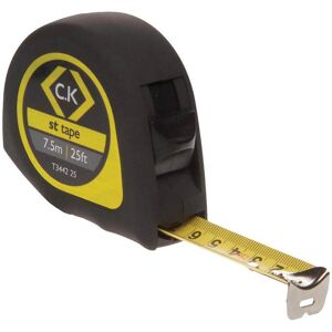 Ck Tools 7.5m X 23mm Softech Tape Measure - T3442 25 Ck Tools 7.5m X 23mm Softech Tape Measure - T3442 25