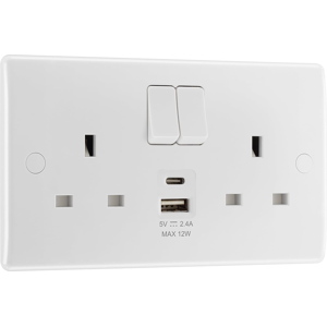 Does Not Apply 12w Double Switched Power Plug Socket Socket With Two Type A Usb Charging Ports, Does Not Apply 12w Double Switched Power Plug Socket Socket With Two Type A Usb Charging Ports,
