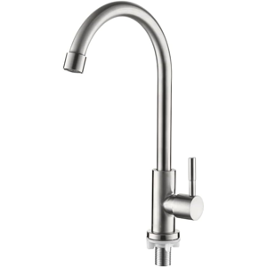 Does Not Apply M18703 Cold Water Only Sink Tap - Sus304 Stainless Steel 360°swivel High Arc Sin Does Not Apply M18703 Cold Water Only Sink Tap - Sus304 Stainless Steel 360°swivel High Arc Sin