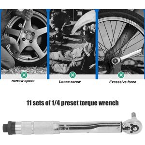 1/4 Inch Torque Wrench Set 1/4 Inch Drive Hex Bit Socket Set For Automobile Sg 1/4 Inch Torque Wrench Set 1/4 Inch Drive Hex Bit Socket Set For Automobile Sg