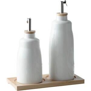 Udqyq Olive Oil And Vinegar Dispenser Set,420ml&280ml Ceramic Oil And Vinegar Bottles Udqyq Olive Oil And Vinegar Dispenser Set,420ml&280ml Ceramic Oil And Vinegar Bottles