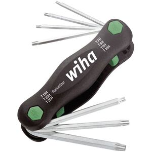 Wiha 25128 363trp7 Pocketstar Multitool Torx® Tamper Resistant (With Hole) 7-Pc Wiha 25128 363trp7 Pocketstar Multitool Torx® Tamper Resistant (With Hole) 7-Pc