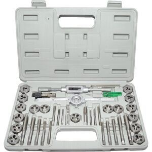 Hilka 40 Pce Alloy Steel Tap & Die Set 48404002 Hilka 40 Pce Alloy Steel Tap & Die Set 48404002