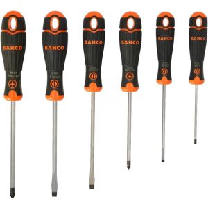 B219.016 Bahcofit Screwdriver Set, 6 Piece / One Size Multi Colour Tk1605 B219.016 Bahcofit Screwdriver Set, 6 Piece / One Size Multi Colour Tk1605