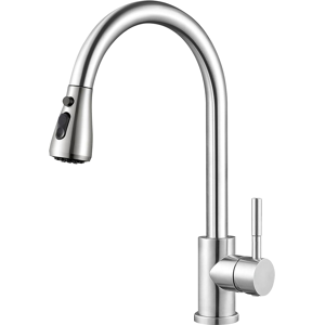 Does Not Apply Kitchen Tap With Pull-Out Sprayer, 2+1 Spray Modes, 360° Swivel Spout, High-Pres Does Not Apply Kitchen Tap With Pull-Out Sprayer, 2+1 Spray Modes, 360° Swivel Spout, High-Pres