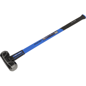Sledge Hammer With Fibreglass Shaft 10lb - Sealey Slhg10 New Sledge Hammer With Fibreglass Shaft 10lb - Sealey Slhg10 New