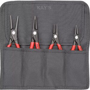 Knipex Precision Circlip Pliers Set Of 4 Internal External In A Wallet 00 19 57 Knipex Precision Circlip Pliers Set Of 4 Internal External In A Wallet 00 19 57