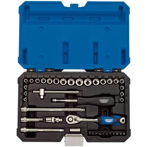 Draper 16445 Expert Combined Mm/af Socket Set 1/4\" Sq. Dr. 40 Piece Draper 16445 Expert Combined Mm/af Socket Set 1/4\" Sq. Dr. 40 Piece
