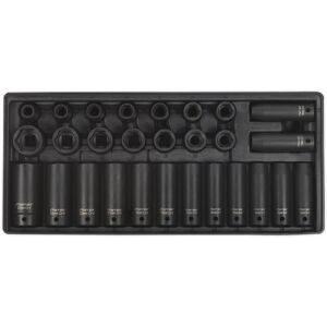 Thatcable 28 Piece Premium 1/2" Sq Drive Impact Socket Set With Modular Tool Tray Thatcable 28 Piece Premium 1/2" Sq Drive Impact Socket Set With Modular Tool Tray