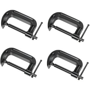 Sodial 3x(2inch G-Type Woodworking Clamp Fixture With Sliding T-Handle For7098 Sodial 3x(2inch G-Type Woodworking Clamp Fixture With Sliding T-Handle For7098