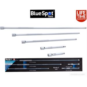 Bluespot 5pc Extra Long & Short Socket Extension Bars Set 3/8\" Drive 100mm-600mm Bluespot 5pc Extra Long & Short Socket Extension Bars Set 3/8\" Drive 100mm-600mm