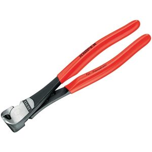 Knipex 67 01 High Leverage End Cutting Nipper / 140mm Multi Colour Tk8387 Knipex 67 01 High Leverage End Cutting Nipper / 140mm Multi Colour Tk8387
