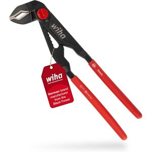 Wiha 12" 300mm Classic Adjustable Push Button Water Pump Grip Pipe Pliers, 27384 Wiha 12" 300mm Classic Adjustable Push Button Water Pump Grip Pipe Pliers, 27384