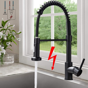 Does Not Apply Low Pressure Kitchen Tap Black 360° Rotation Single Lever Mixer Tap With Double Does Not Apply Low Pressure Kitchen Tap Black 360° Rotation Single Lever Mixer Tap With Double