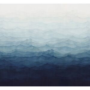 Dw2036 - Designer Walls Abstract Blue Galerie Wallpaper Mural Dw2036 - Designer Walls Abstract Blue Galerie Wallpaper Mural