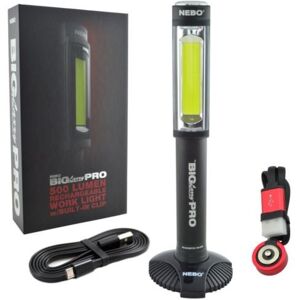 Nebo Big Larry Pro Rc 500 Lumen Rechargeable Led Torch 2 Types Charger Incl. Uk Nebo Big Larry Pro Rc 500 Lumen Rechargeable Led Torch 2 Types Charger Incl. Uk