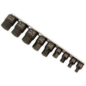 Laser Impact Hex Socket Set - 9pc Laser Impact Hex Socket Set - 9pc